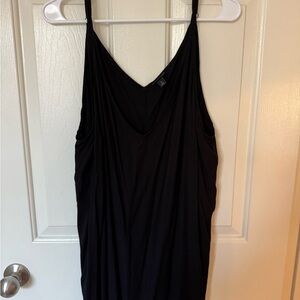 Torrid Black V-Neck stretchy tank top